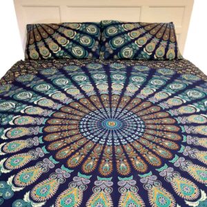 mandala cotton quilt set