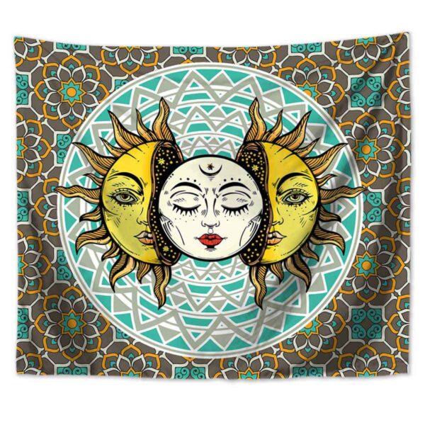 Sun Tapestry Wall Hanging