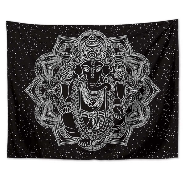 Ganesha Tapestry Wall Hanging