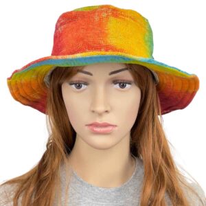 Tie Dye Hemp Sun Hat
