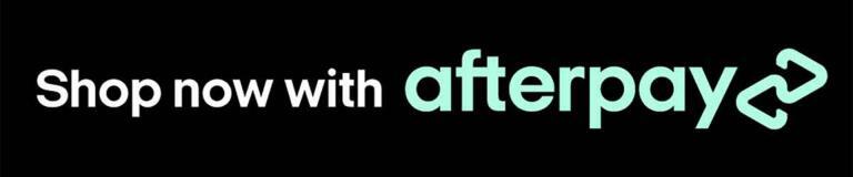 afterpay banner black green